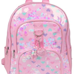 Star & Heart Confetti Backpack