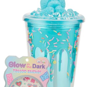 Bear Tumbler Cup w/ Sticker Sheet