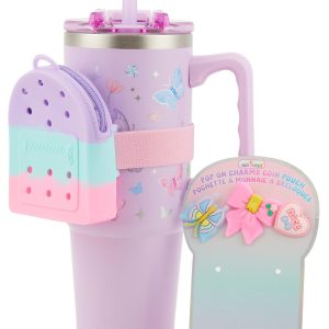 Stainless Steel Tumbler with Coin Bag