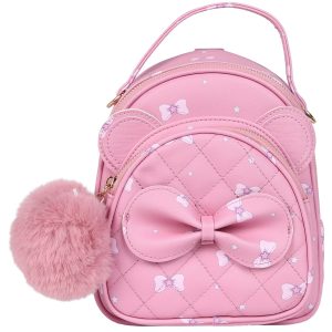 Girls Bow Convertible Backpack