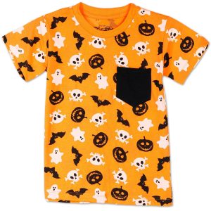 Little Boys Halloween Graphic Tee