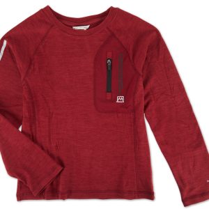 Boys Tech Zip Pocket Long Sleeve Shirt