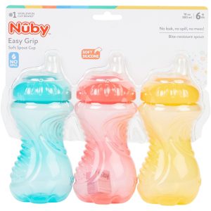 3 Pk Soft Straw Cups