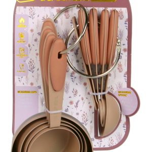 9 Pc Measuring Cup & Spoon Set