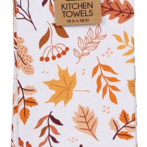 3 Pk Fall Harvest Kitchen Towels