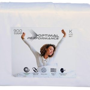 King Size 4 Pc Sheets Set