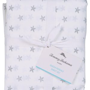Queen Size 4 Pc Starfish Sheet Set