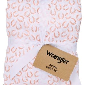 Queen Size 4 Pc Horseshoe Sheet Set