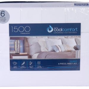 Queen Size 6 Pc Bed Sheet Set
