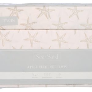 Twin Size 4 Pc Sheet Set