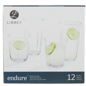12 PC Glassware Set