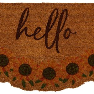 20x40 Hello Sunflower Door Mat