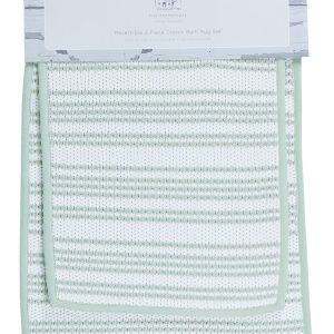 Reversible 2 Pc Bath Rugs Set