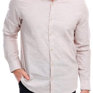 Men's Solid Button Down Shirt
