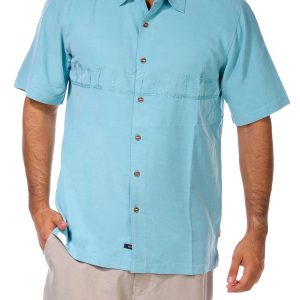Men's Solid Button Down Shirt