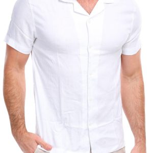 Men's Solid Button Down Shirt
