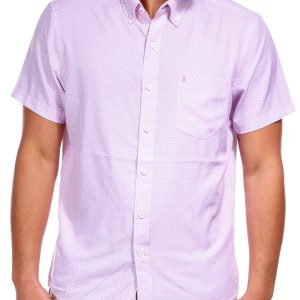 Men's Print Button Up Shirt