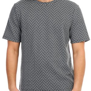 Men's Chevron Print Casual Shirt