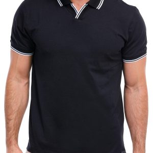 Men's Solid Polo Shirt