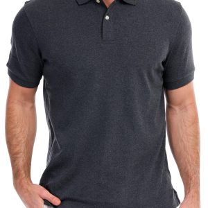 Men's Solid Polo Shirt