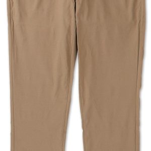 Men's Solid Straight Leg Pants