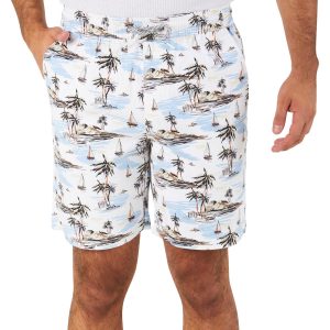 Men's Palm Tree Print Shorts