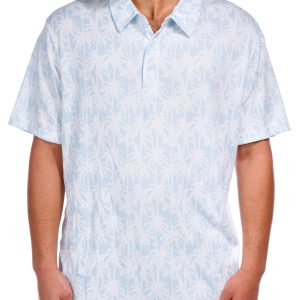 Big Men's Palm Tree Polo