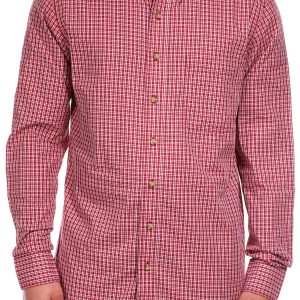 Big Men's Plaid Print Button Down Shirt
