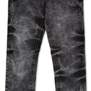 Men's Washed Straight Leg Jeans