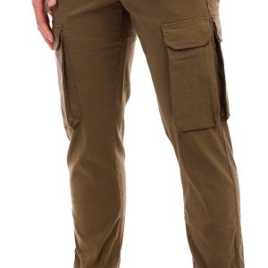 Men's Solid Cargo Pants