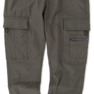 Men's Solid Cargo Pants