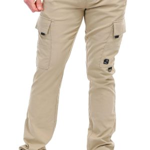 Men's Solid Cargo Pants
