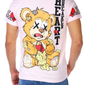 Men's Heart Breaker Bear Screen Tee