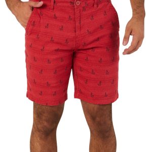 Men's Anchor Print Shorts