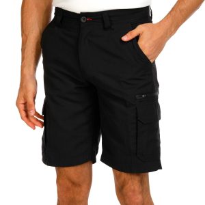 Men's Solid Cargo Shorts