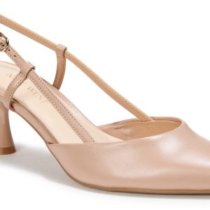 Women's Solid Slingback Heels