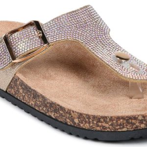 Women's Studded Footbed Sandals