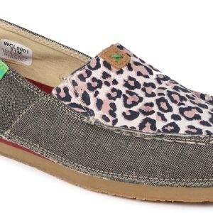 Women's Animal Print Slip Ons