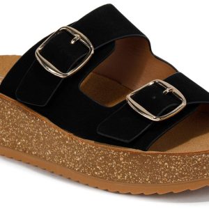 Women's Double Band Wedge Sandals