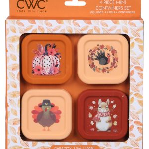 4 PK Mini Food Containers