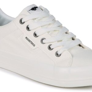 Women's Solid Canvas Casual Sneakers