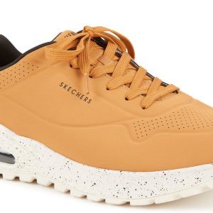 Men's Solid Logo Sneakers