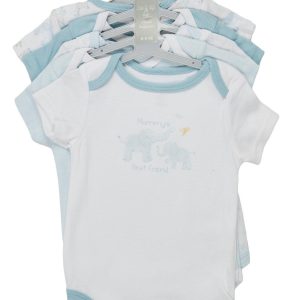 Baby Boys 5 Pk Creepers