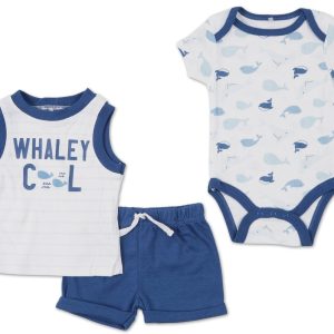 Baby Boys 3 Pc Shorts Set