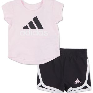 Baby Girls Active 2 Pc Shorts Set
