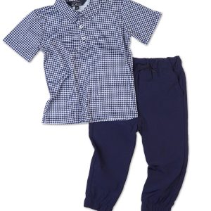 Baby Boys 2 Pc Pants Set