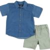 Toddler Boys 2 Pc Shorts Set