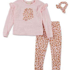 Toddler Girls 3 Pc Pants Set