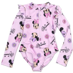 Toddler Girls Minnie Mouse One Piece Swimsuit