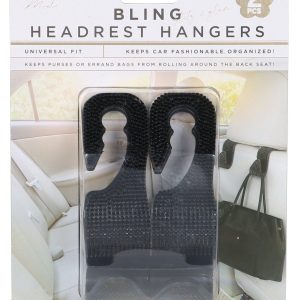Set of 2 Bling Headrest Hangers
